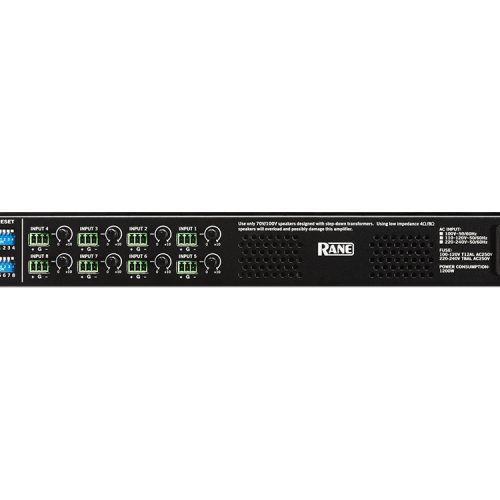 RANE Zone Power Eight - Pacific AV