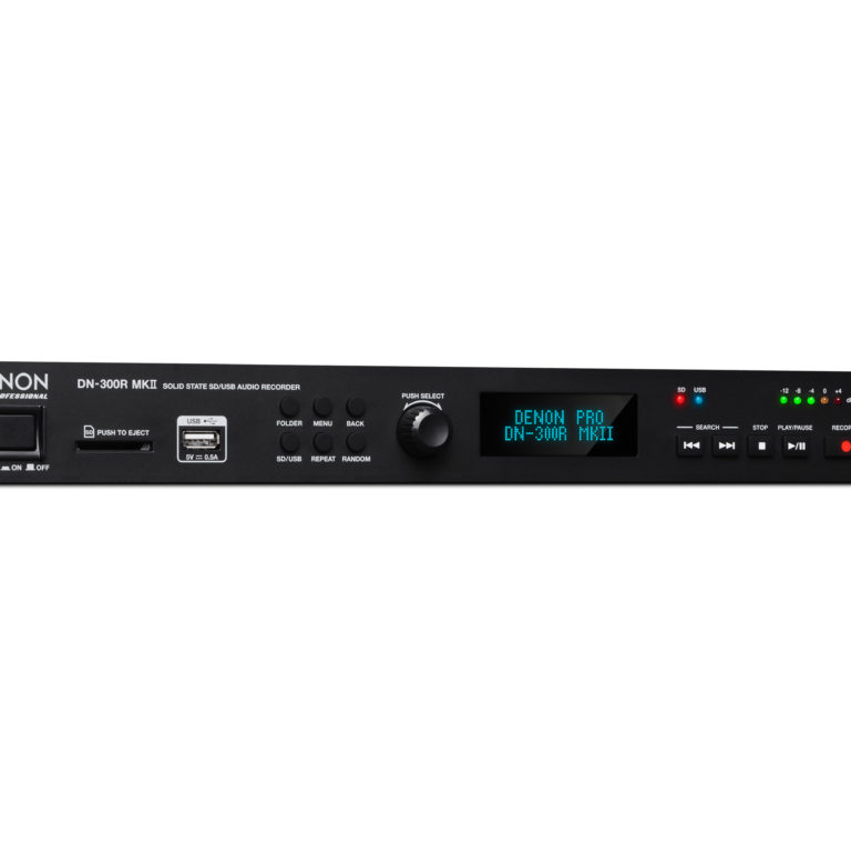 DENON PRO DN300RMKII rack mount audio recorder - Pacific AV